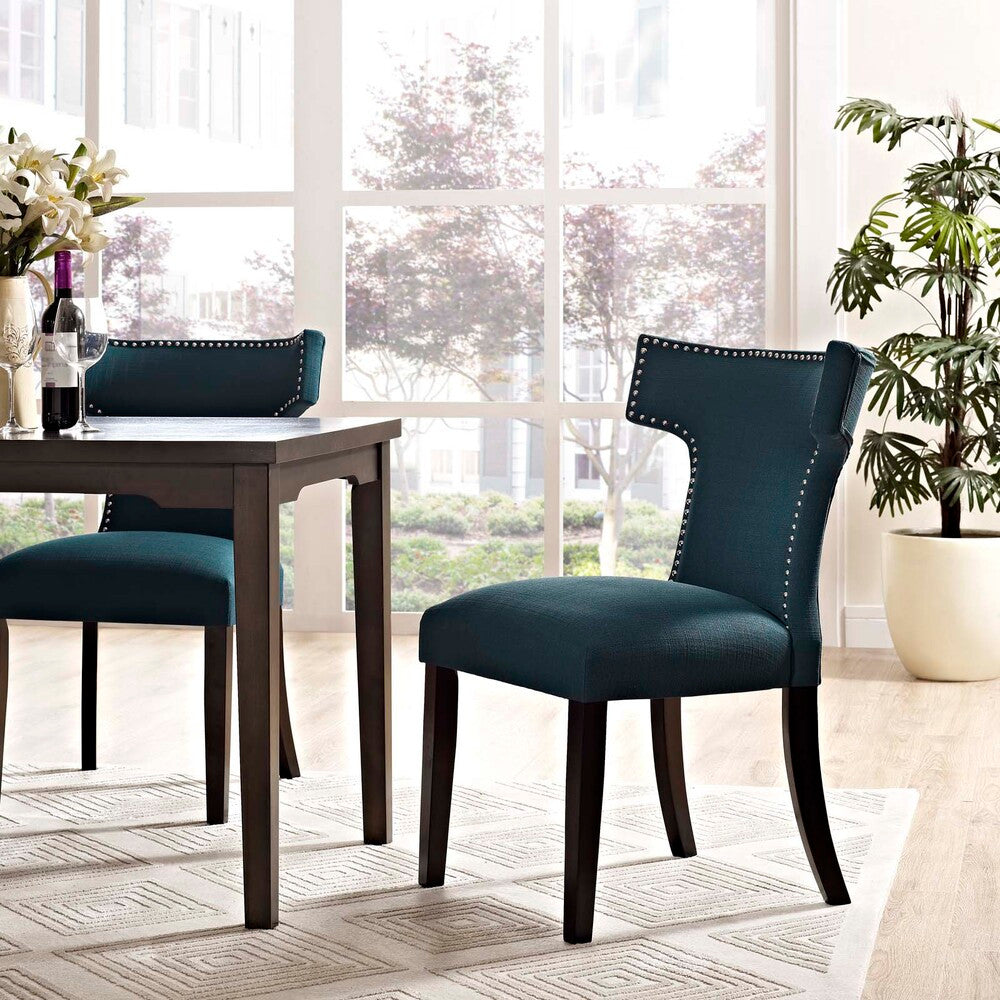 Modway Curve Fabric Dining Chair by Modway-EEI-2221