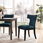 Modway Curve Fabric Dining Chair by Modway-EEI-2221