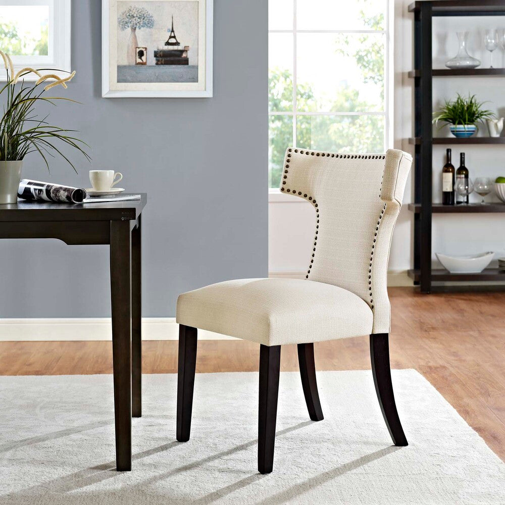 Modway Curve Fabric Dining Chair by Modway-EEI-2221