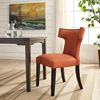Modway Curve Fabric Dining Chair by Modway-EEI-2221