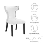 Modway Curve Fabric Dining Chair by Modway-EEI-2221