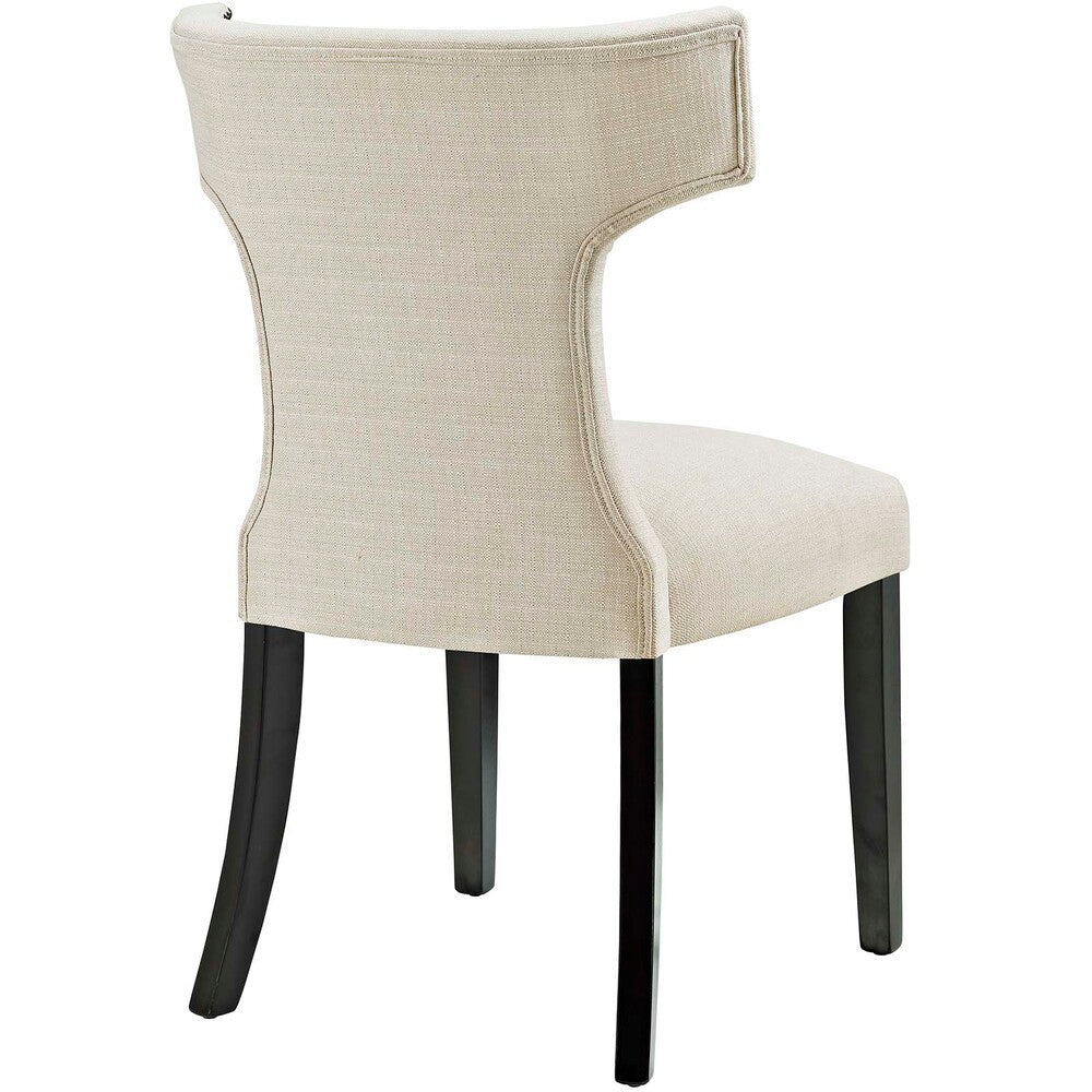 Modway Curve Fabric Dining Side Chair Set of 2 by Modway-EEI-2741