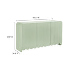Modway Dahlia Fluted and Scalloped Sideboard Storage Cabinet by Modway-EEI-7241