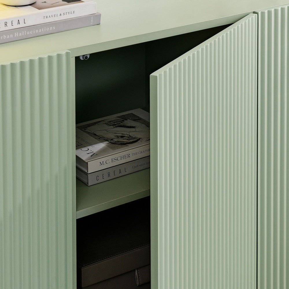 Modway Dahlia Fluted and Scalloped Sideboard Storage Cabinet by Modway-EEI-7241