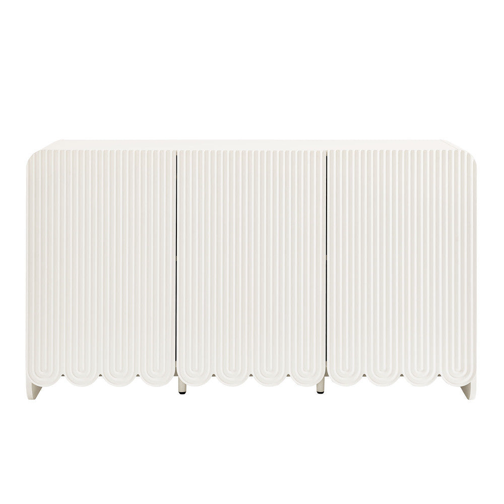 Modway Dahlia Fluted and Scalloped Sideboard Storage Cabinet by Modway-EEI-7241