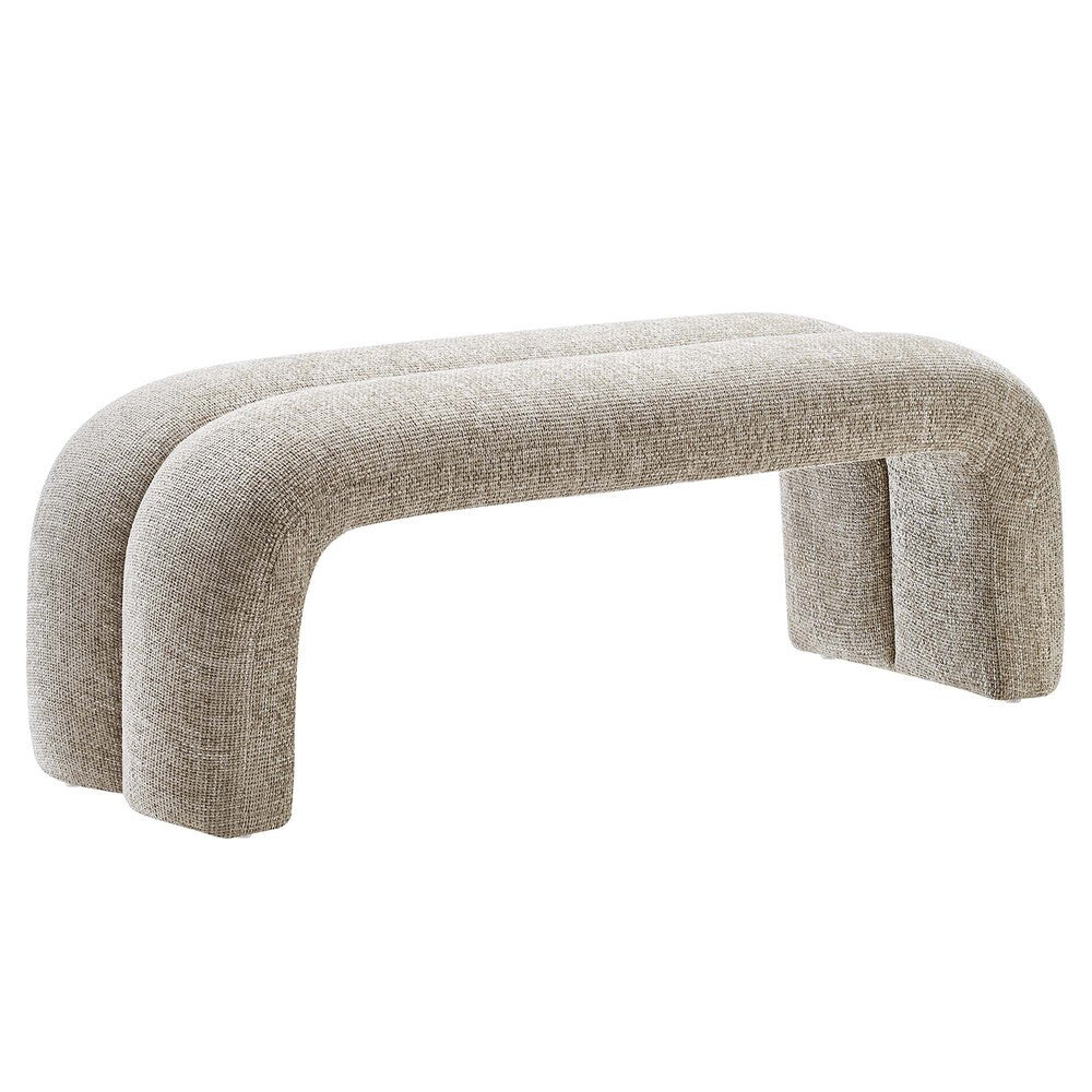 EEI-6769 Dax 50.5" Chenille Upholstered Accent Bench by Modway