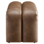 EEI-6770-BRN Dax 50.5" Vegan Leather Upholstered Accent Bench by Modway