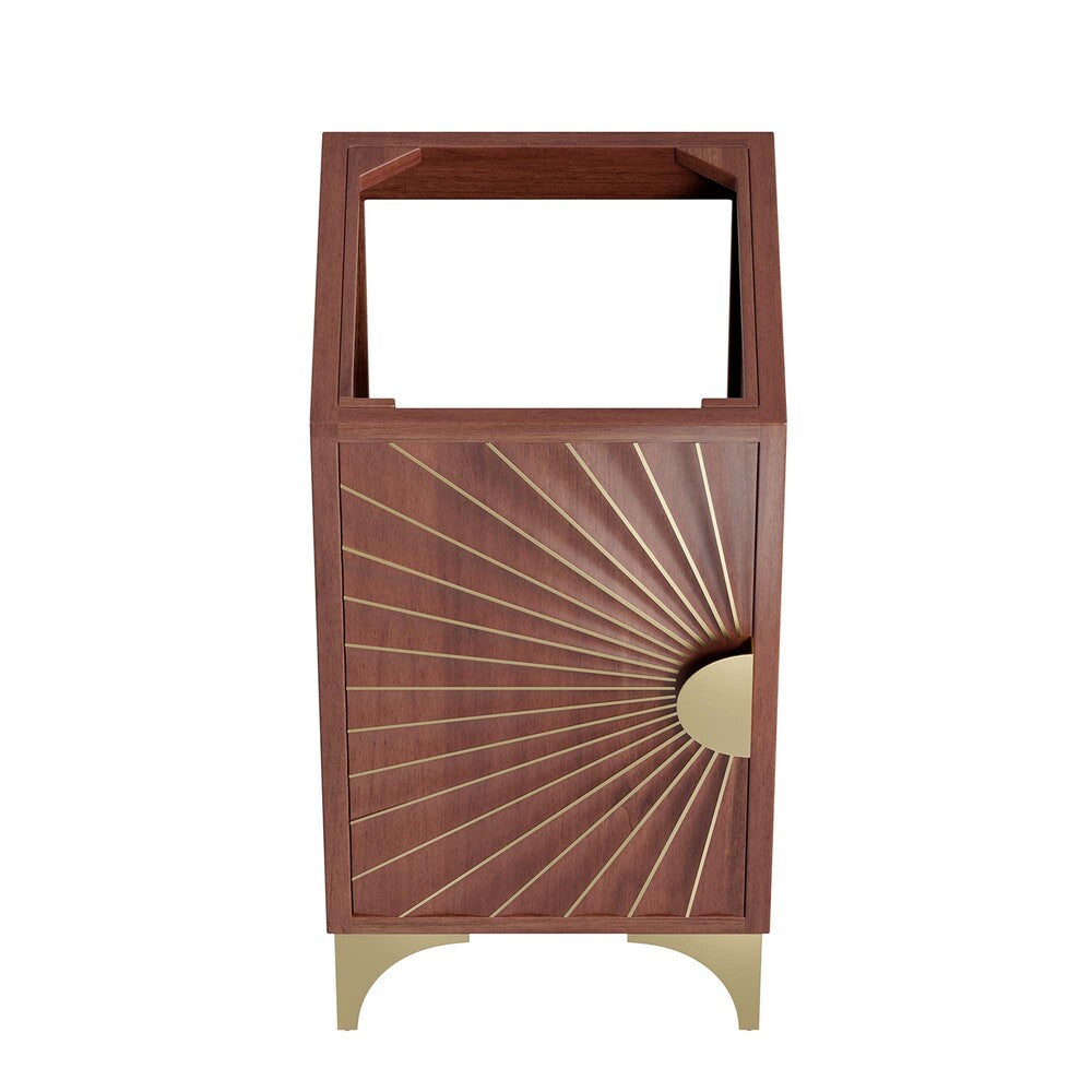 EEI-6164-WAL Daylight 18" Bathroom Vanity Cabinet by Modway