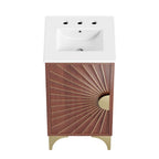 EEI-6286-WHI-WAL Daylight 18" Bathroom Vanity by Modway