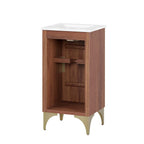 EEI-6286-WHI-WAL Daylight 18" Bathroom Vanity by Modway