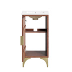 EEI-6286-WHI-WAL Daylight 18" Bathroom Vanity by Modway
