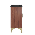 EEI-6288-BLK-WAL Daylight 18" Bathroom Vanity by Modway