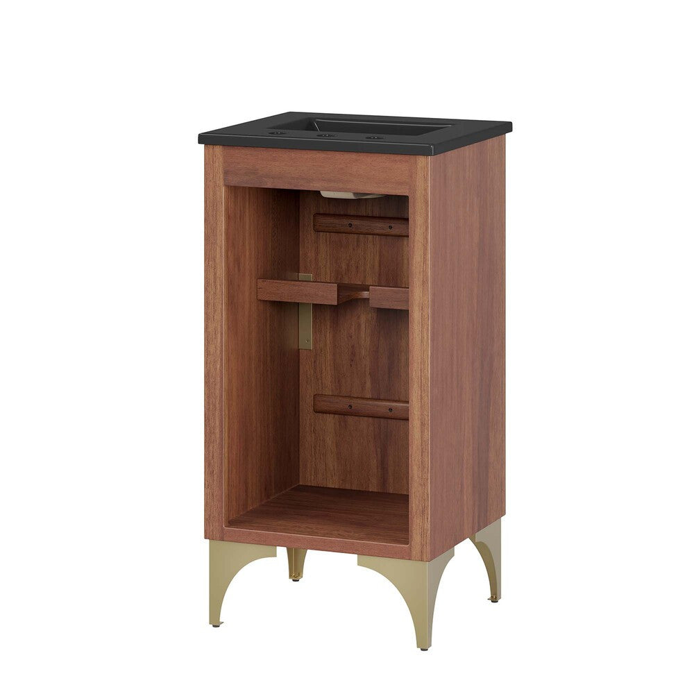 EEI-6288-BLK-WAL Daylight 18" Bathroom Vanity by Modway