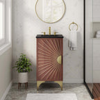 EEI-6288-BLK-WAL Daylight 18" Bathroom Vanity by Modway
