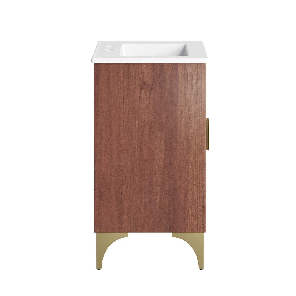 EEI-6290-WHI-WAL Daylight 24" Bathroom Vanity by Modway