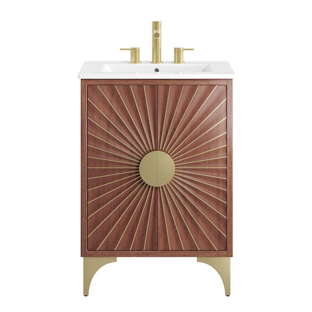 EEI-6290-WHI-WAL Daylight 24" Bathroom Vanity by Modway