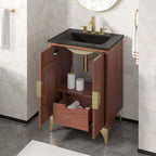 EEI-6292-BLK-WAL Daylight 24" Bathroom Vanity by Modway