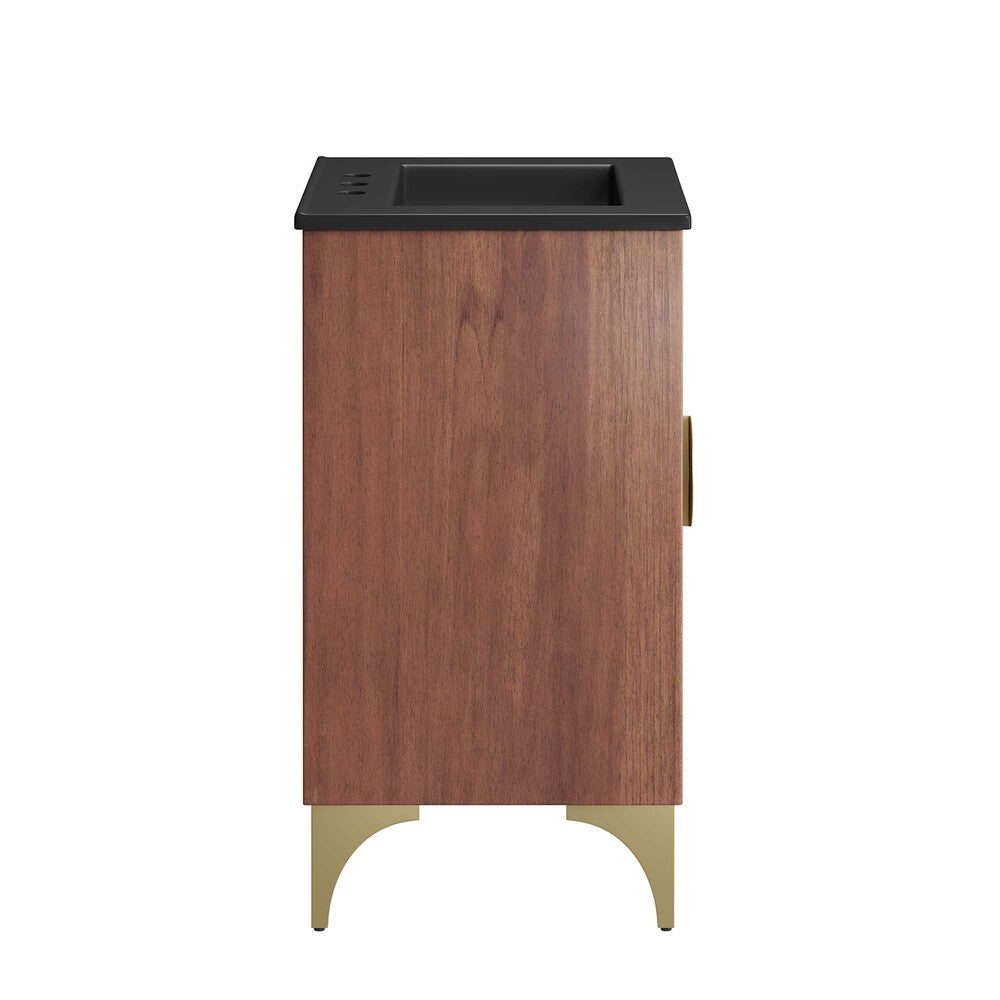 EEI-6292-BLK-WAL Daylight 24" Bathroom Vanity by Modway