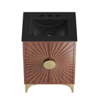 EEI-6292-BLK-WAL Daylight 24" Bathroom Vanity by Modway