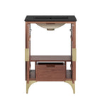 EEI-6292-BLK-WAL Daylight 24" Bathroom Vanity by Modway