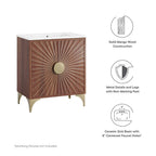 EEI-6294-WHI-WAL Daylight 30" Bathroom Vanity by Modway