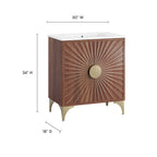 EEI-6294-WHI-WAL Daylight 30" Bathroom Vanity by Modway