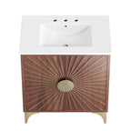 EEI-6294-WHI-WAL Daylight 30" Bathroom Vanity by Modway