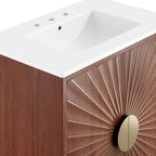 EEI-6294-WHI-WAL Daylight 30" Bathroom Vanity by Modway