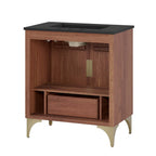 EEI-6296-BLK-WAL Daylight 30" Bathroom Vanity by Modway