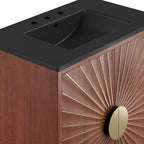 EEI-6296-BLK-WAL Daylight 30" Bathroom Vanity by Modway