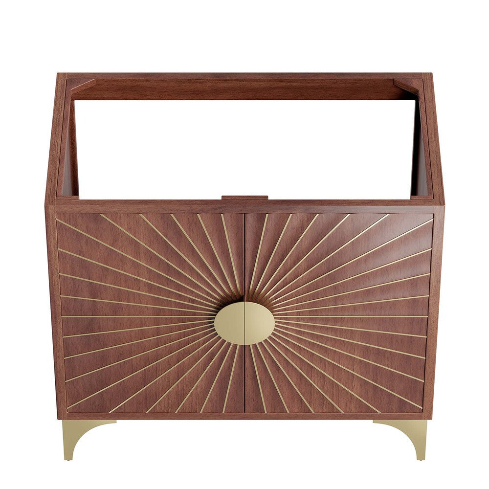 EEI-6167-WAL Daylight 36" Bathroom Vanity Cabinet by Modway