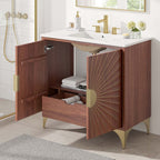 EEI-6298-WHI-WAL Daylight 36" Bathroom Vanity by Modway