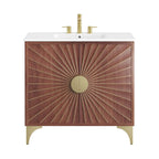 EEI-6298-WHI-WAL Daylight 36" Bathroom Vanity by Modway