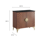 EEI-6300-BLK-WAL Daylight 36" Bathroom Vanity by Modway
