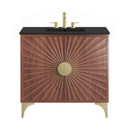 EEI-6300-BLK-WAL Daylight 36" Bathroom Vanity by Modway