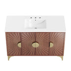 EEI-6302-WHI-WAL Daylight 48" Bathroom Vanity by Modway