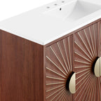 EEI-6302-WHI-WAL Daylight 48" Bathroom Vanity by Modway