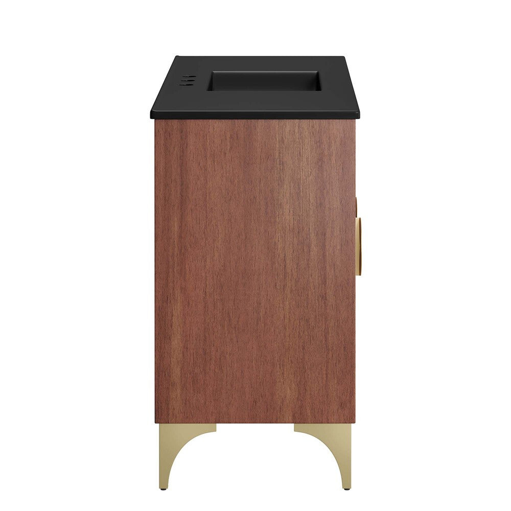 EEI-6304-BLK-WAL Daylight 48" Bathroom Vanity by Modway