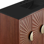 EEI-6304-BLK-WAL Daylight 48" Bathroom Vanity by Modway