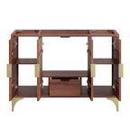 EEI-6168-WAL Daylight 48" Single Sink Compatible (Not Included) Bathroom Vanity Cabinet by Modway