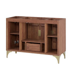 EEI-6168-WAL Daylight 48" Single Sink Compatible (Not Included) Bathroom Vanity Cabinet by Modway