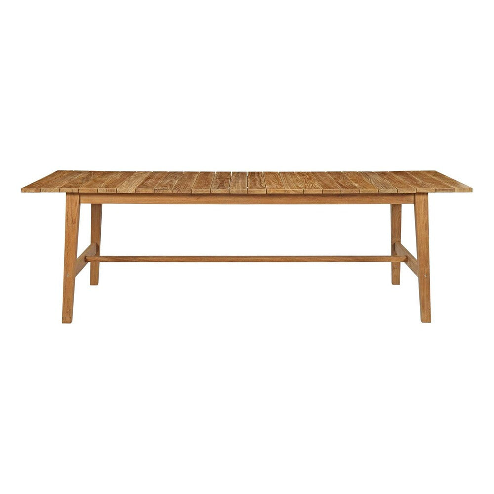 EEI-2713-NAT Dorset Outdoor Patio Teak Dining Table by Modway