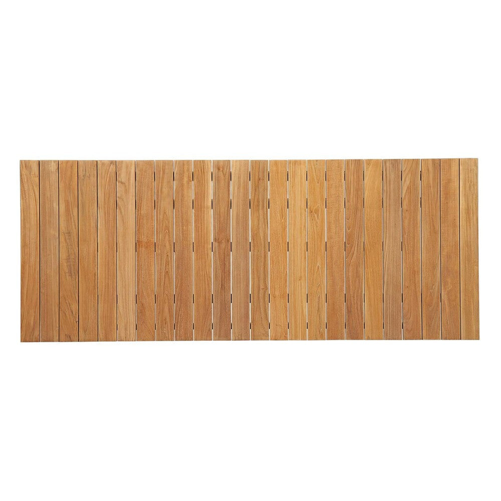 EEI-2713-NAT Dorset Outdoor Patio Teak Dining Table by Modway