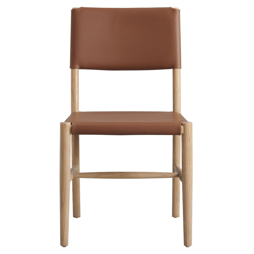 Modway Dover Wood Vegan Leather Dining Side Chairs Set of 2 by Modway-EEI-7240-NAT-SDL