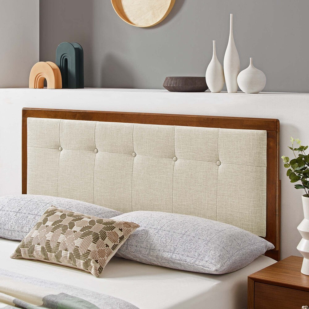 Modway Draper Tufted Fabric and Wood Full Headboard by Modway-MOD-6225