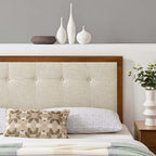 Modway Draper Tufted Fabric and Wood Full Headboard by Modway-MOD-6225