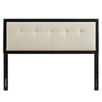 Modway Draper Tufted Fabric and Wood King Headboard by Modway-MOD-6227