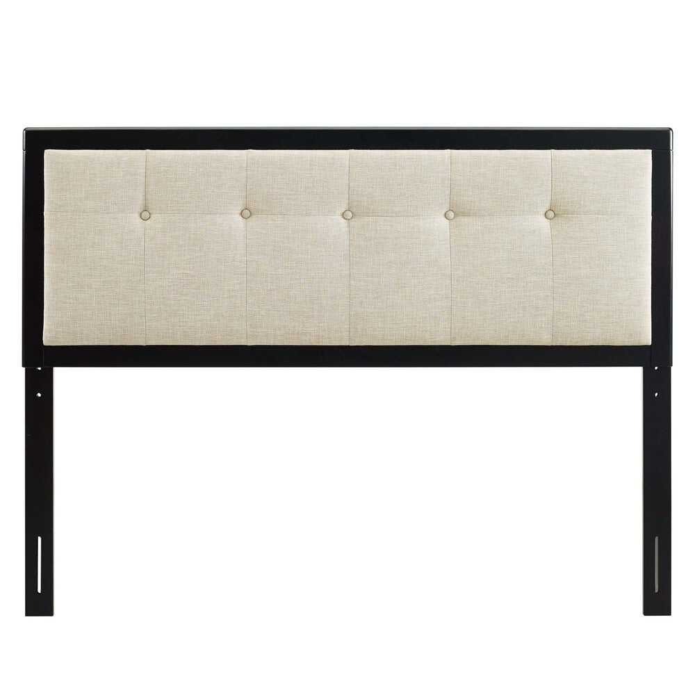 Modway Draper Tufted Fabric and Wood King Headboard by Modway-MOD-6227