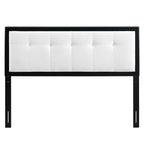 Modway Draper Tufted Fabric and Wood King Headboard by Modway-MOD-6227