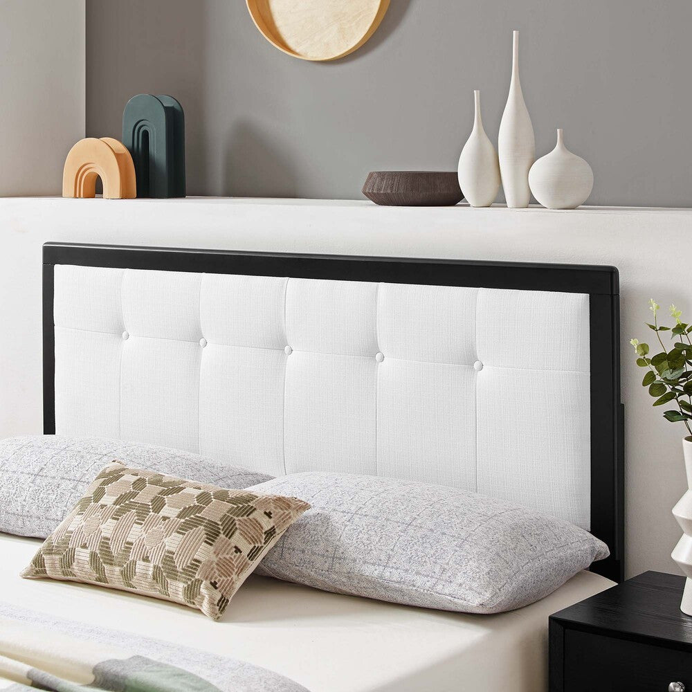 Modway Draper Tufted Fabric and Wood King Headboard by Modway-MOD-6227